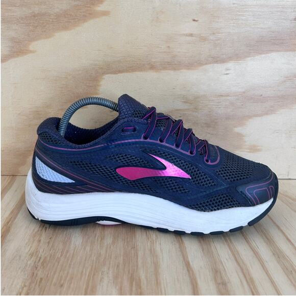 Brooks - Dyad 9 - Running Shoes - Gray/Purple - Women's - 9(D) Wide -1202231D442 - Picture 5 of 9